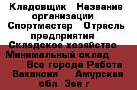 Кладовщик › Название организации ­ Спортмастер › Отрасль предприятия ­ Складское хозяйство › Минимальный оклад ­ 26 000 - Все города Работа » Вакансии   . Амурская обл.,Зея г.